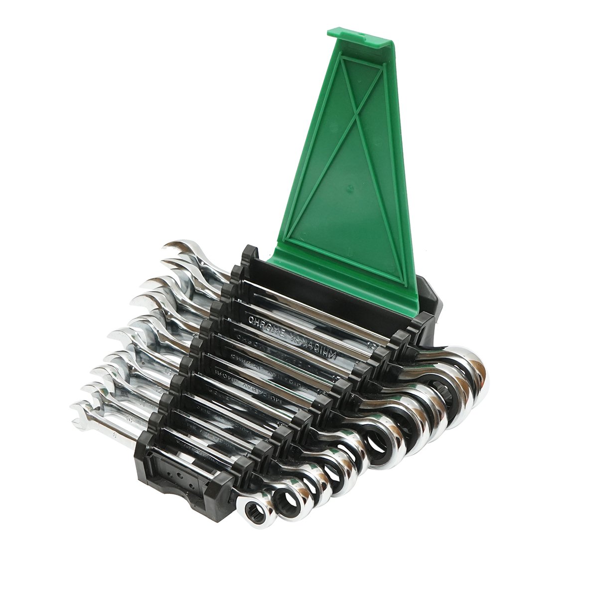 Set chei combinate fixe si inelare cu clichet 8-19mm 10 piese Breckner Germany